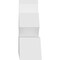 Ekena Millwork Richland Architectural Grade PVC Gable Bracket, 84"W x 17 1/2"H x 6"D x 6"F, 5/12 Pitch GBP084X18X0606RIC00 - alternate 2